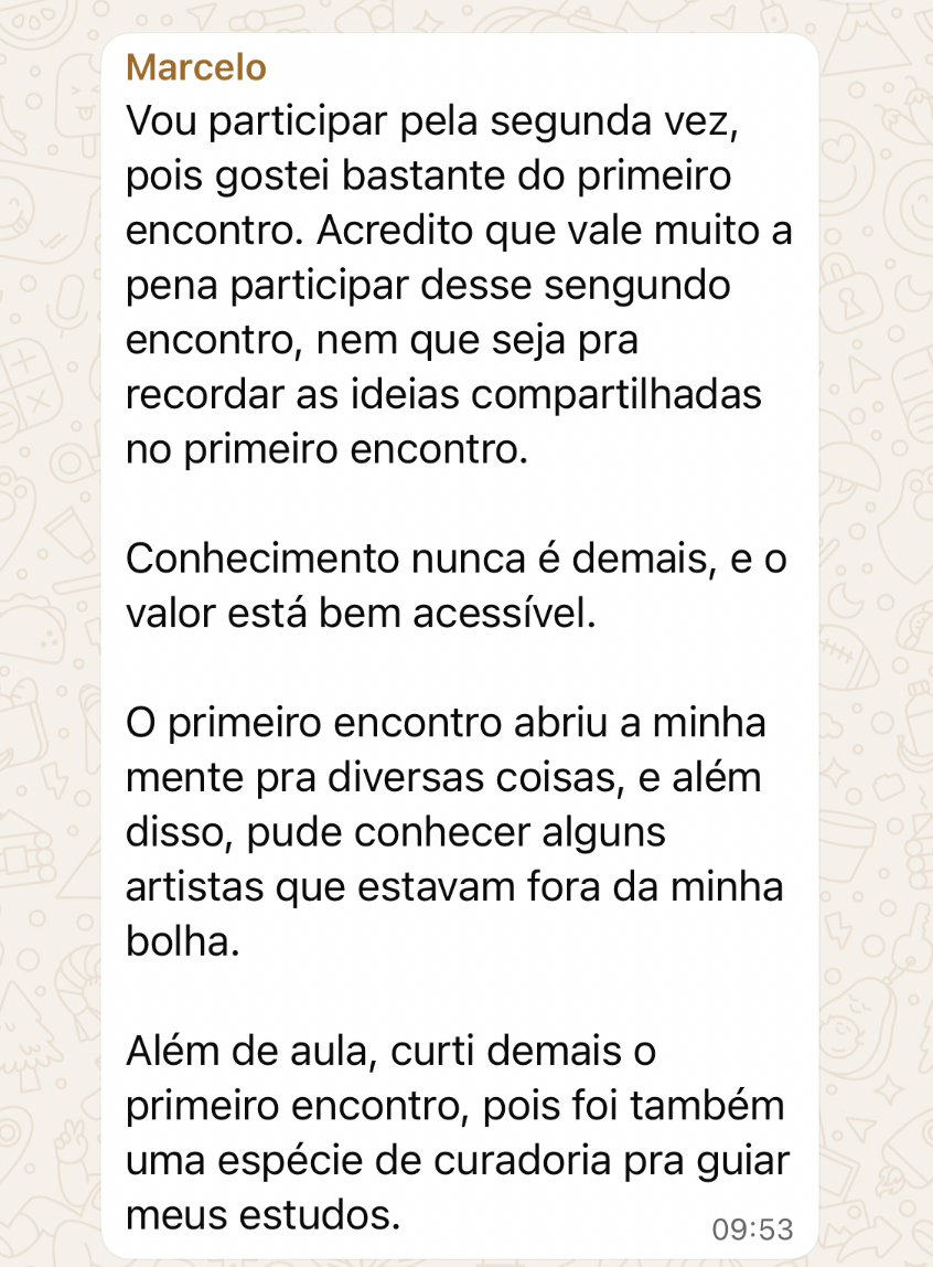 Depoimento de Marcelo